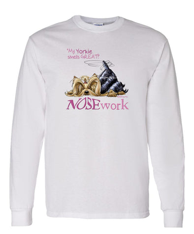 Yorkshire Terrier - Nosework - Long Sleeve T-Shirt
