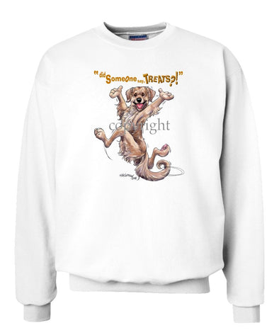 Golden Retriever - Treats - Sweatshirt