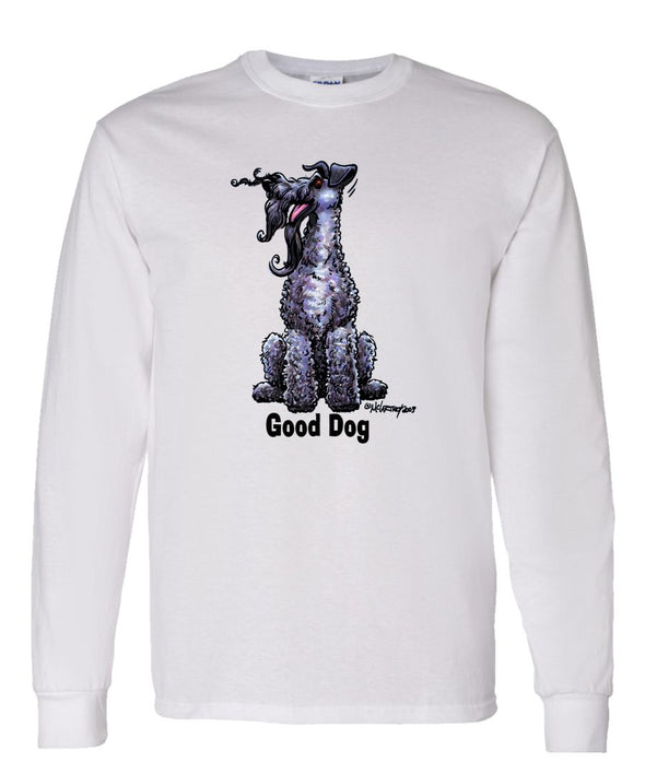 Kerry Blue Terrier - Good Dog - Long Sleeve T-Shirt