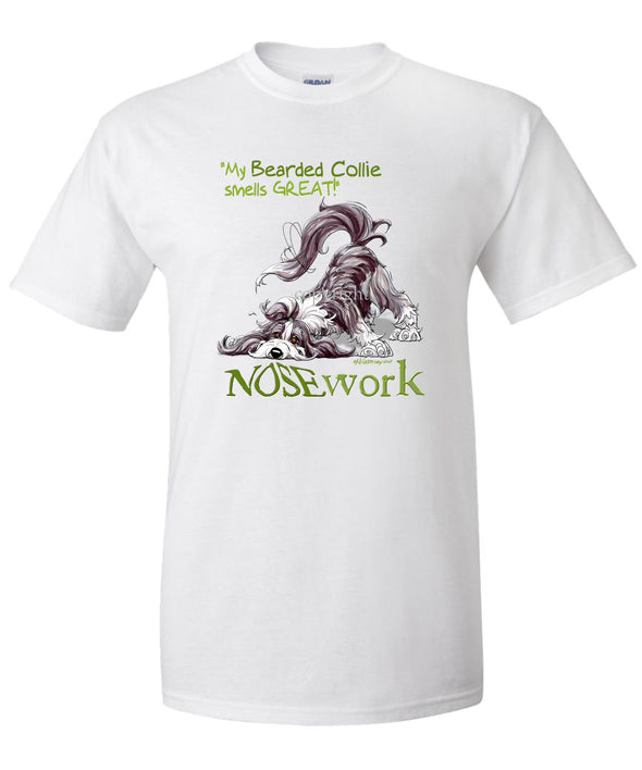 Bearded Collie - Nosework - T-Shirt