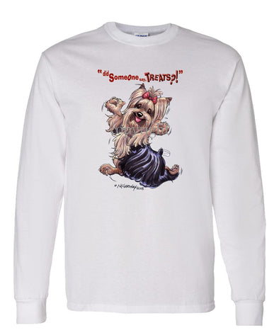Yorkshire Terrier - Treats - Long Sleeve T-Shirt