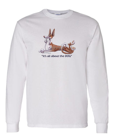Ibizan Hound - All About The Dog - Long Sleeve T-Shirt