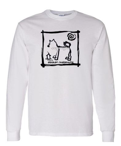 Alaskan Malamute - Cavern Canine - Long Sleeve T-Shirt