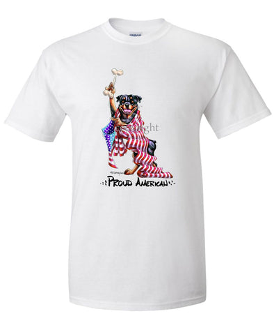 Rottweiler - Proud American - T-Shirt