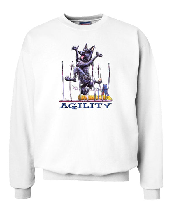Belgian Sheepdog - Agility Weave II - Sweatshirt