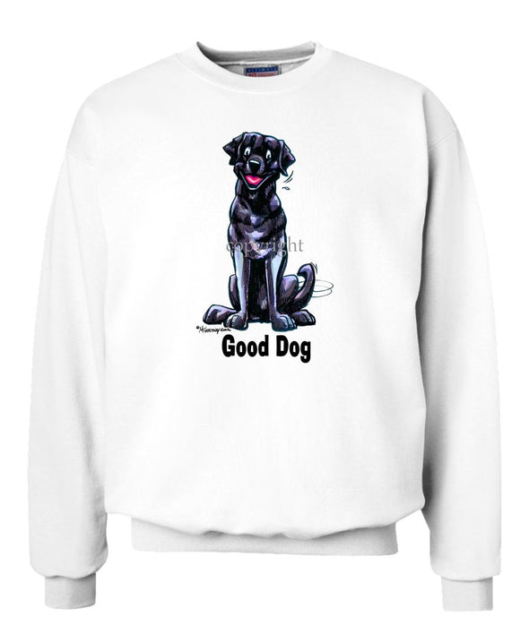 Labrador Retriever  Black - Good Dog - Sweatshirt