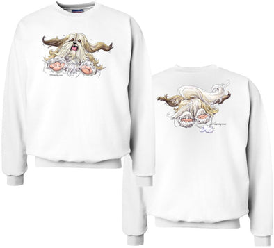 Lhasa Apso - Coming and Going - Sweatshirt (Double Sided)