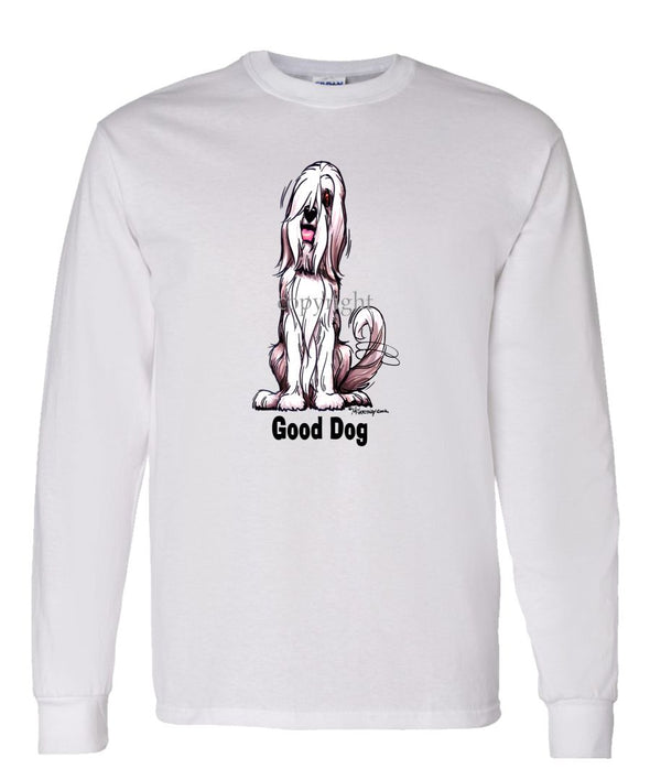 Bearded Collie - Good Dog - Long Sleeve T-Shirt
