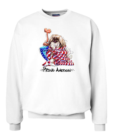 Pekingese - Proud American - Sweatshirt