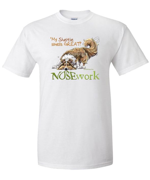 Shetland Sheepdog - Nosework - T-Shirt