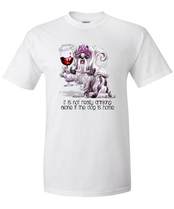 Shih Tzu - It's Not Drinking Alone - T-Shirt