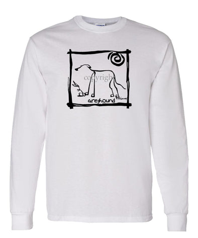 Greyhound - Cavern Canine - Long Sleeve T-Shirt