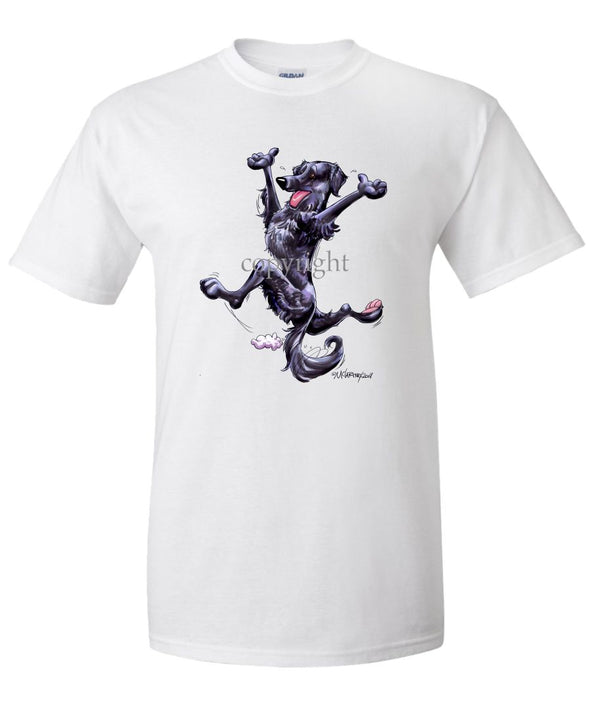 Flat Coated Retriever - Happy Dog - T-Shirt