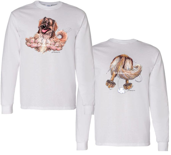 Leonberger - Coming and Going - Long Sleeve T-Shirt (Double Sided)