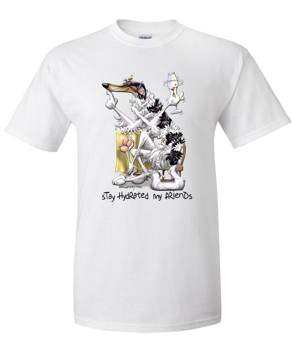 Borzoi - Stay Hydrated - Mike's Faves - T-Shirt