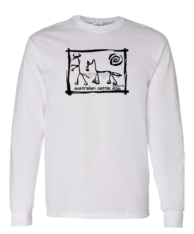 Australian Cattle Dog - Cavern Canine - Long Sleeve T-Shirt