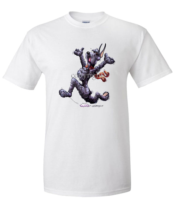 Giant Schnauzer - Happy Dog - T-Shirt