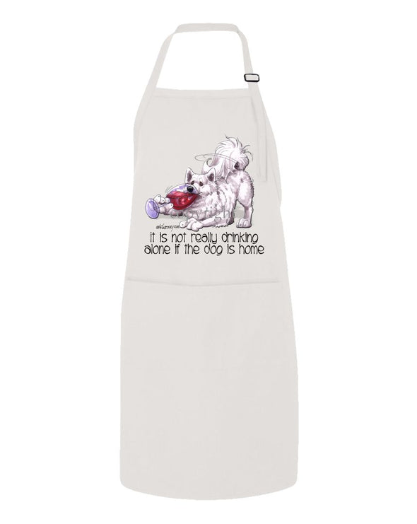 Samoyed - It's Not Drinking Alone - Apron