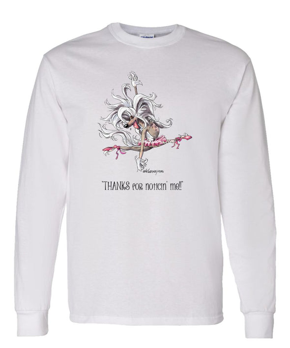 Chinese Crested - Ballet - Mike's Faves - Long Sleeve T-Shirt