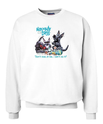 Scottish Terrier - Naughty Dogs - Mike's Faves - Sweatshirt