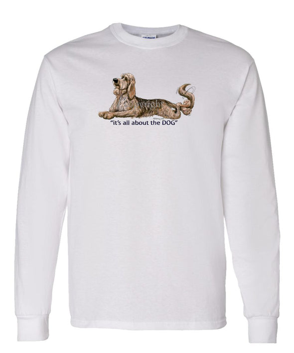 Otterhound - All About The Dog - Long Sleeve T-Shirt