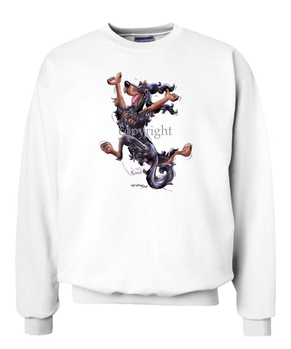 Gordon Setter - Happy Dog - Sweatshirt