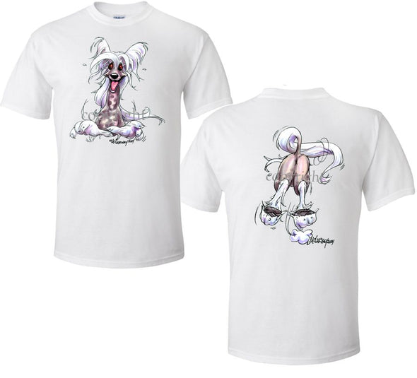 Chinese Crested - Coming and Going - T-Shirt (Double Sided)