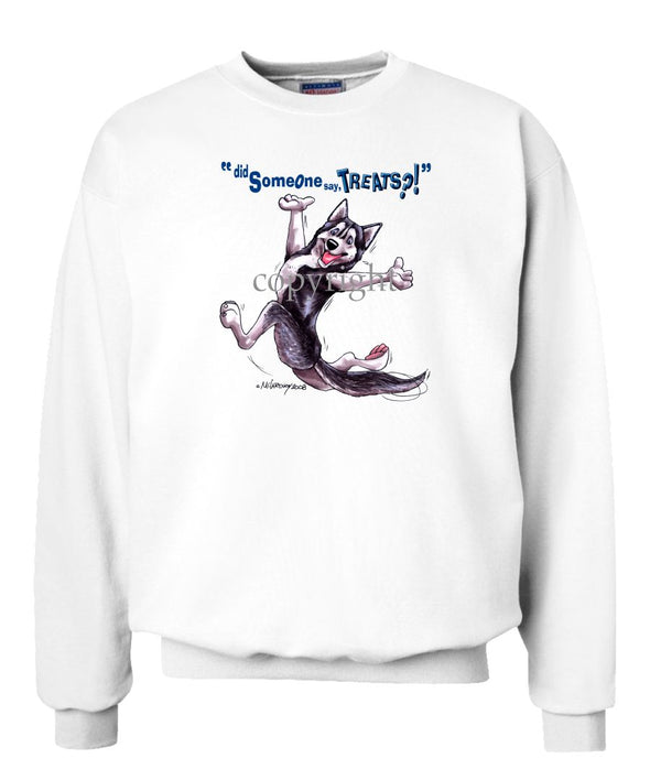 Siberian Husky - Treats - Sweatshirt