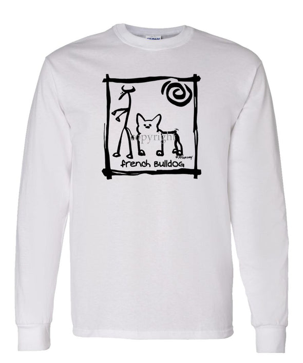French Bulldog - Cavern Canine - Long Sleeve T-Shirt