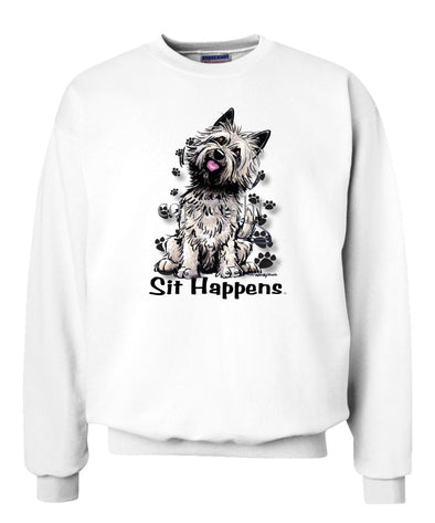 Cairn Terrier - Sit Happens - Sweatshirt