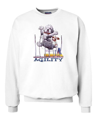 Old English Sheepdog - Agility Weave II - Sweatshirt