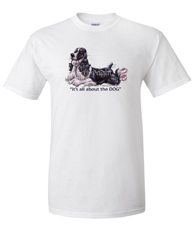 English Springer Spaniel - All About The Dog - T-Shirt