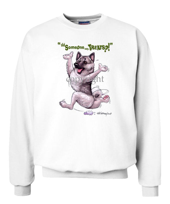 Norwegian Elkhound - Treats - Sweatshirt