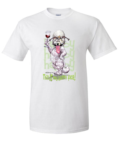 Great Pyrenees - Who's A Happy Dog - T-Shirt