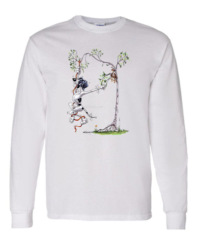 Pointer - Up In Tree - Mike's Faves - Long Sleeve T-Shirt