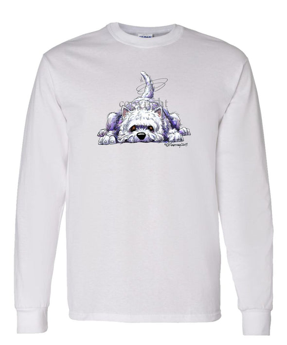 West Highland Terrier - Rug Dog - Long Sleeve T-Shirt