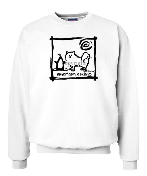 American Eskimo Dog - Cavern Canine - Sweatshirt