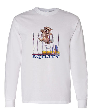Norfolk Terrier - Agility Weave II - Long Sleeve T-Shirt