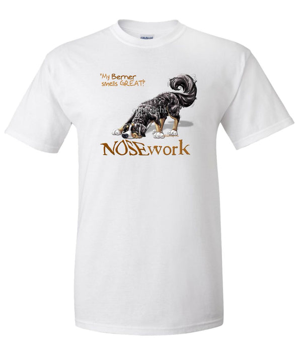 Bernese Mountain Dog - Nosework - T-Shirt