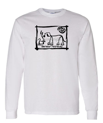 Labrador Retriever - Cavern Canine - Long Sleeve T-Shirt