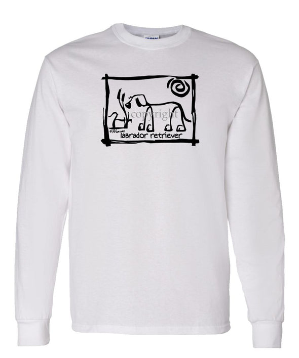 Labrador Retriever - Cavern Canine - Long Sleeve T-Shirt