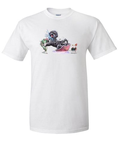Portuguese Water Dog - Fish Squirting - Mike's Faves - T-Shirt