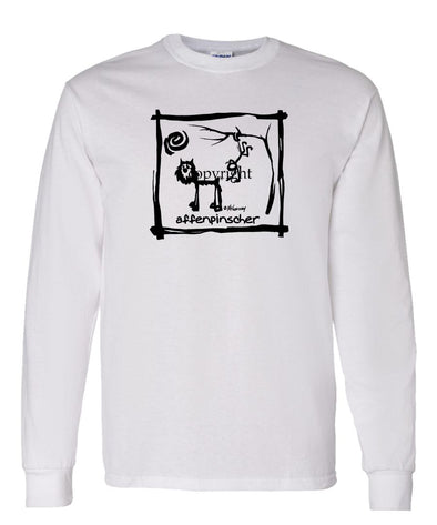 Affenpinscher - Cavern Canine - Long Sleeve T-Shirt