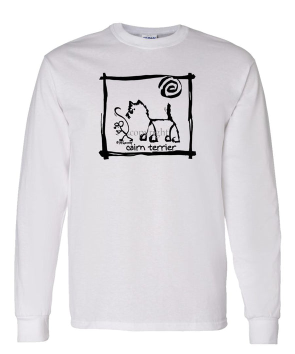 Cairn Terrier - Cavern Canine - Long Sleeve T-Shirt