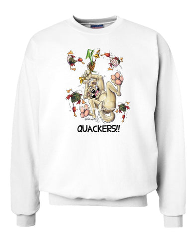 Labrador Retriever  Yellow - Quackers - Mike's Faves - Sweatshirt