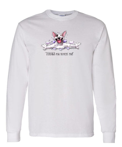 Bull Terrier - Noticing Me - Mike's Faves - Long Sleeve T-Shirt
