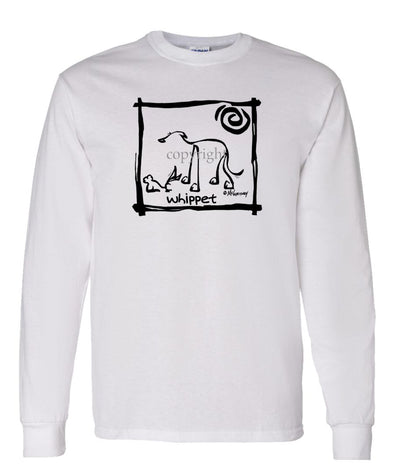 Whippet - Cavern Canine - Long Sleeve T-Shirt