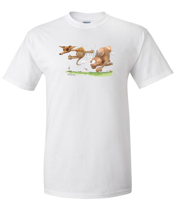 Italian Greyhound - Vintage - Caricature - T-Shirt