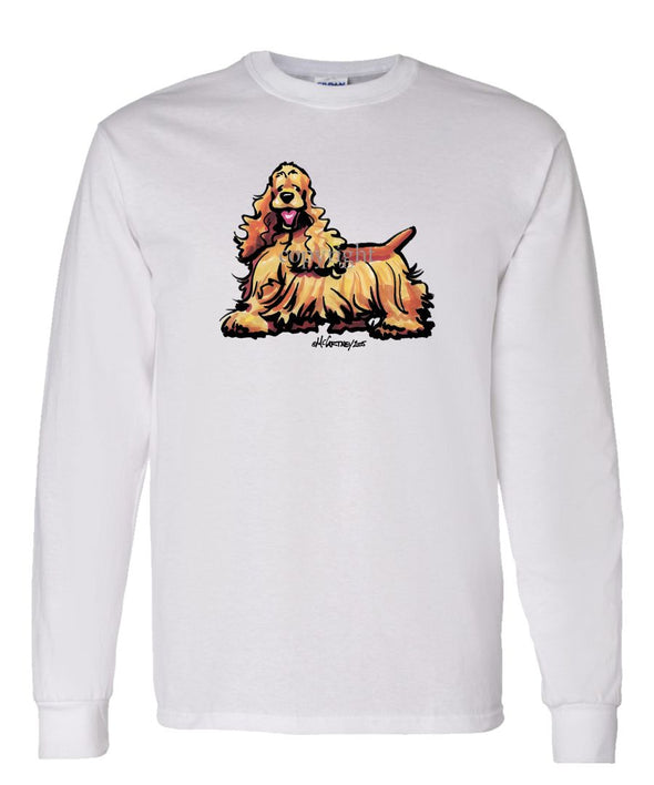 Cocker Spaniel - Cool Dog - Long Sleeve T-Shirt