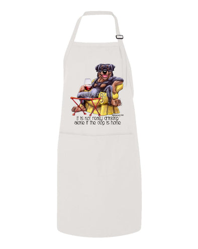 Rottweiler - It's Not Drinking Alone - Apron